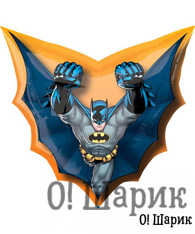 №4.27-3 Фольгированный шар Бетмен или Супермен — изображение 3