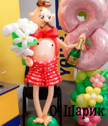 фигуры из шаров новосибирск