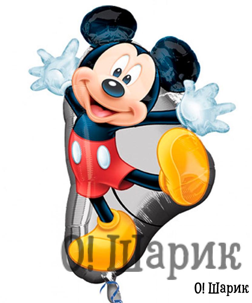 №4.36-17 Фольгированный шар Микки или Минни. Фигуры — изображение 3