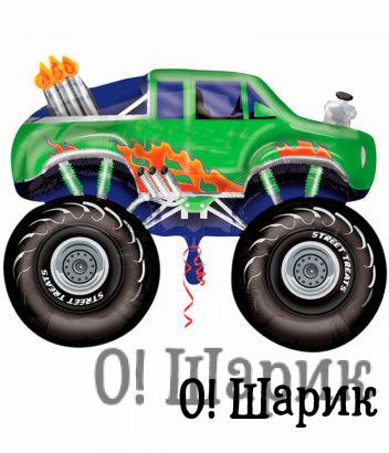 фольгированный шар монстр трак
