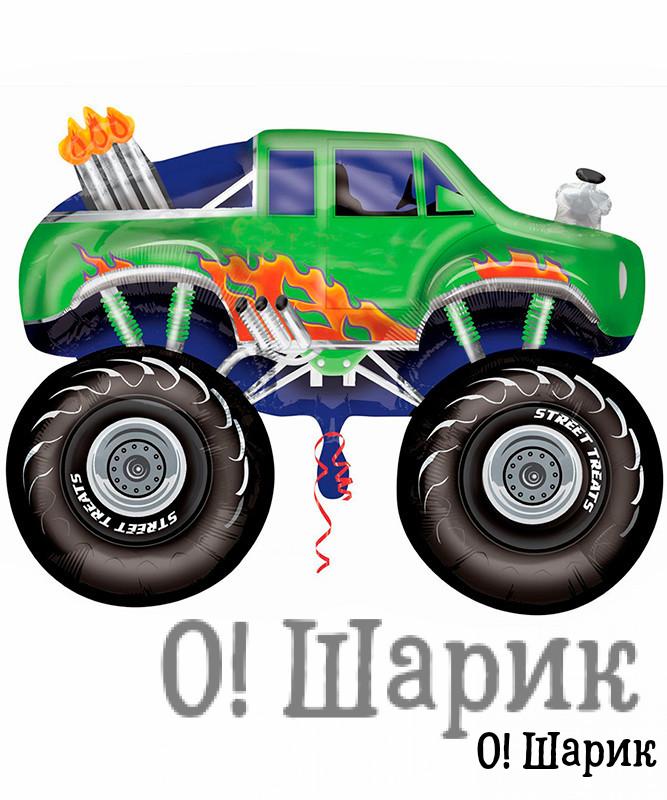 фольгированный шар монстр трак