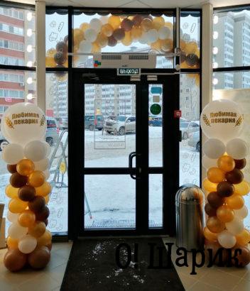 оформить вход шарам недорого